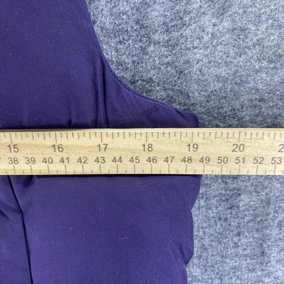 Tommy Hilfiger Vest Womens Large Purple Sleeveless Full Zip Fleece Hiking - Picture 8 of 11